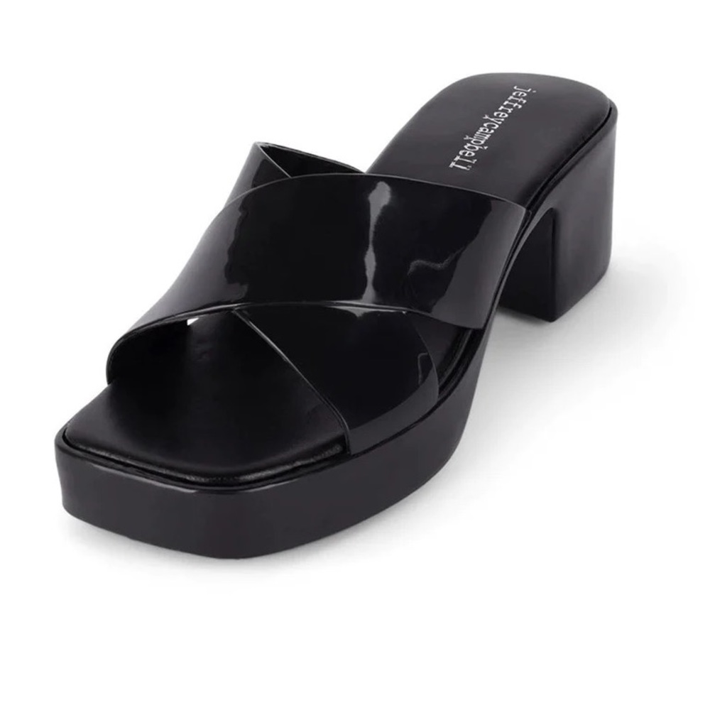 Bubblegum Mule in Black